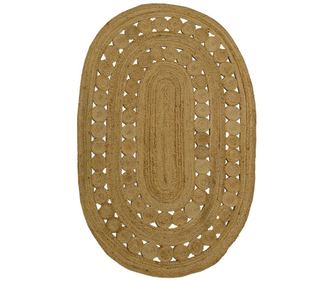 Koberec Roberta Oval Natural 90x160 cm