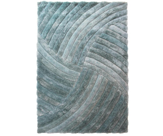 Covor Flair Rugs, Furrow Duck Egg, 120x170 cm, poliester