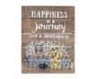 Stenska dekoracija Happiness Is A Journey