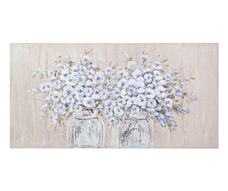 Village Flowers Festmény 60x120 cm