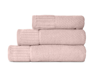 Комплект 3 кърпи за баня Suprem Pink
