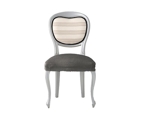 Комплект 2 еластични калъфа за стол Cora Grey 40x40 см