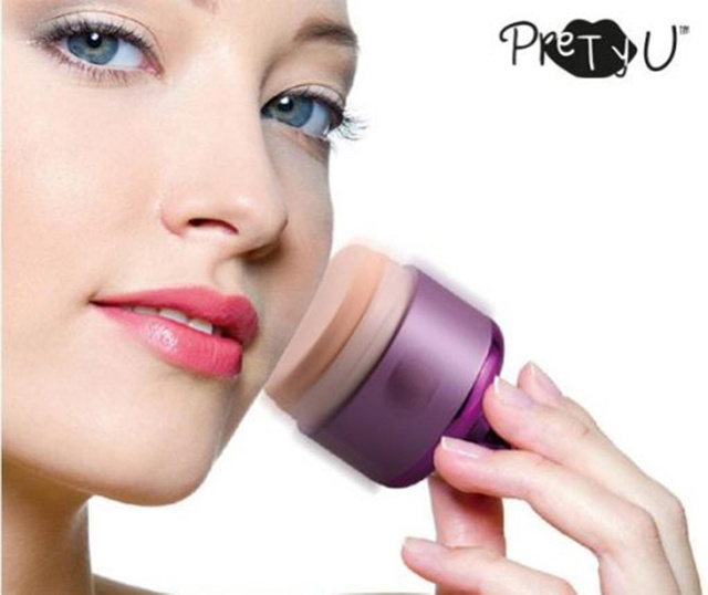 Električni čopič za nanos ličil Pretty Powder Puff