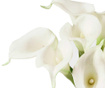Букет изкуствени цветя Calla Lily White