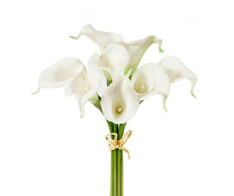 Букет изкуствени цветя Calla Lily White