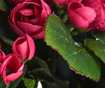 Букет изкуствени цветя Begonia Red