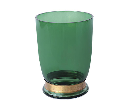Vaza Disraeli, Sophie Green, sticla, 14x14x14 cm, verde