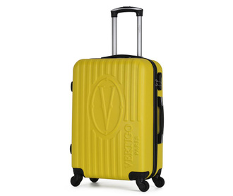 Bogota Yellow Gurulós bőrönd 36 L