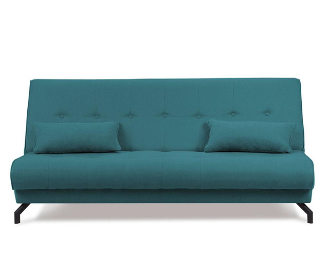 Sofa extensibila 3 locuri Musique Turquoise