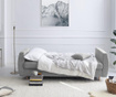 Orchid Grey Háromszemélyes kihúzható kanapé