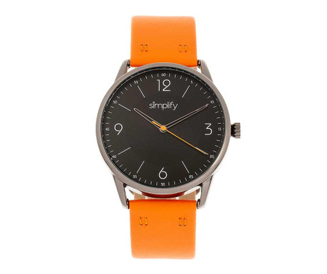 Ρολόι χειρός unisex Simplify Vick Black Orange