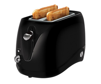 Toaster Black Silver