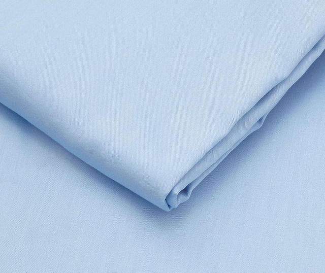 Rjuha z elastiko Dena Blue Satin 180x200 cm