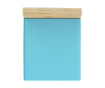 Plahta s elastičnom gumicom Rialta Turquoise 180x200 cm