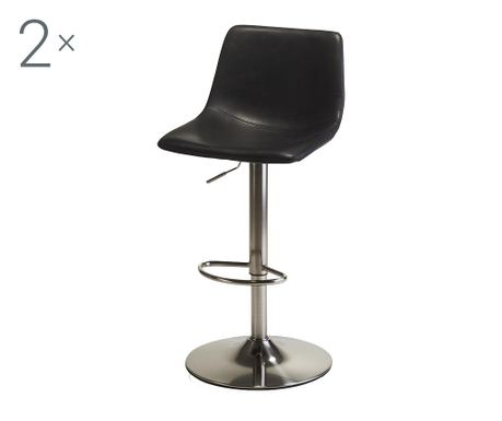Set 2 barske stolice Lukas Black