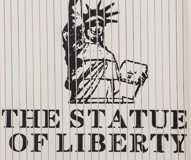 Кош с капак за дрехи Statue of Liberty