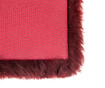 Sedežna blazina Fluffy Red 40x40 cm