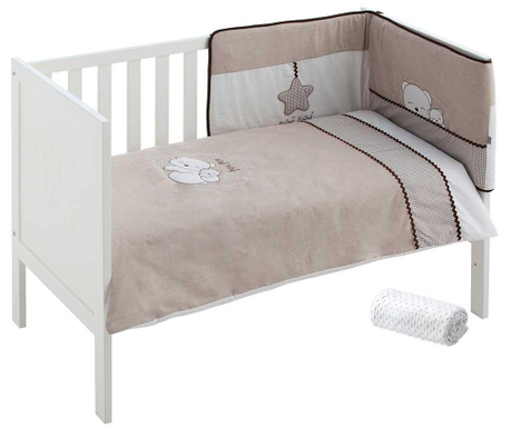 Set posteljina i zaštita za krevetić Dreams