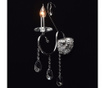 Aplica de perete Classic Lighting, Adele Three Silver, metal, gri argintiu, 27x12x47 cm
