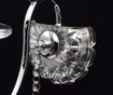 Aplica de perete Classic Lighting, Adele Three Silver, metal, gri argintiu, 27x12x47 cm