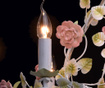 Candelabru Classic Lighting, Provence 6 Flowers, metal, 75x75x130 cm