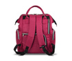 Pelenkázó táska Myvalice, USB Barry Pink, vízhatlan textil, rózsaszín