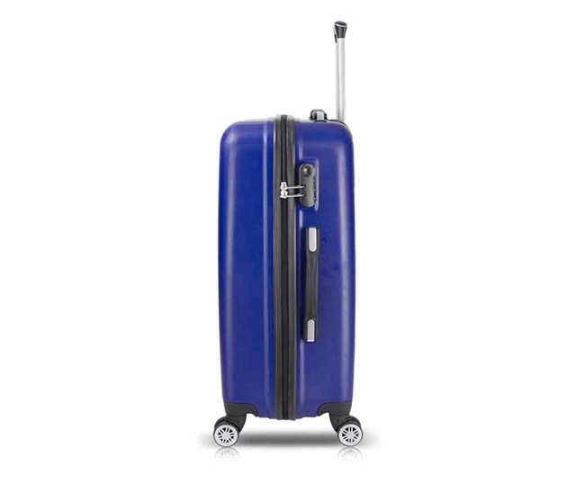 USB Alden Dark Blue Gurulós bőrönd