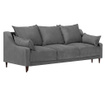 Freesia Grey Háromszemélyes kihúzható kanapé