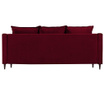 Freesia Red Háromszemélyes kihúzható kanapé