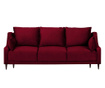 Freesia Red Háromszemélyes kihúzható kanapé