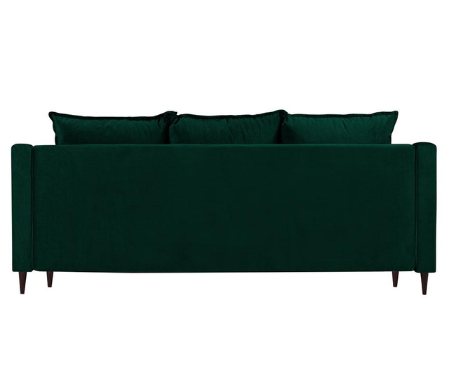 Freesia Bottle Green Háromszemélyes kihúzható kanapé