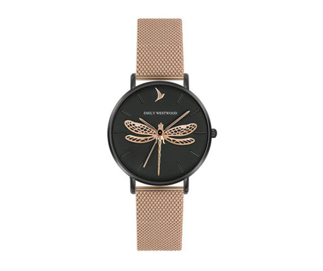 Dámske hodinky Emily Westwood Dragonfly Rose