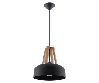 Lustra Nice Lamps, Olla Black Brown, otel, negru/maro, 30x30x100 cm