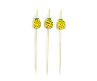 Комплект 25 пръчици за аперитиви Funny Party Pineapple