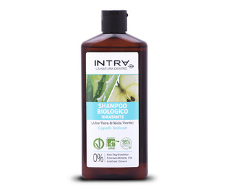 Sampon organic hidratant Intra, Delicate Aloe&Apple, 250 ml