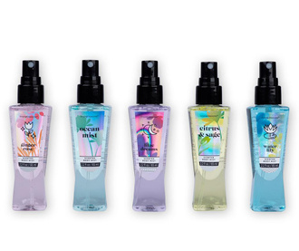 Set 5 razpršil za telo Body Mist