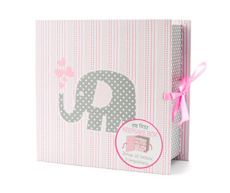 Škatla za spominke Elephant Pink