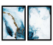 Abstract Marble 2 db Kép 36x51 cm