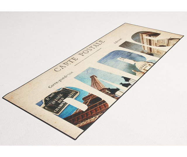 Vinyl Postcard Linóleum 50x180 cm
