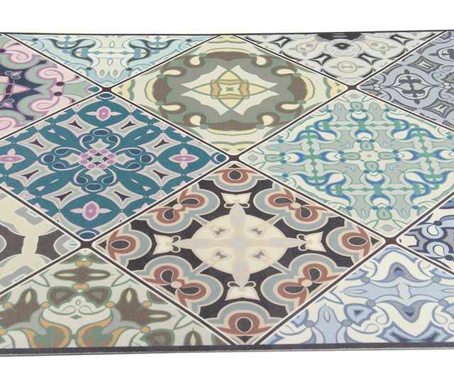 Linoleum Vista Morocoo Blue 50x180 cm