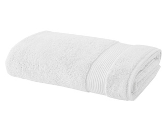 Kopalniška brisača Basic White 30x50 cm