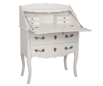 Radni stol Secretaire White