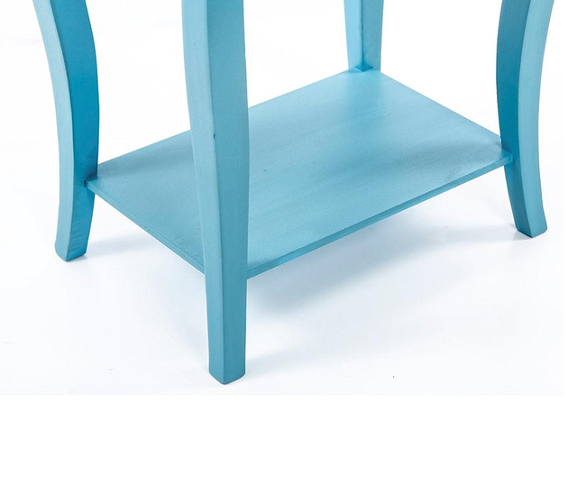 Nimola One Blue Asztalka 1 fiókkal