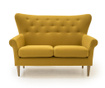 Amelie Cotone Yellow Kétszemélyes kanapé