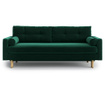 Esme Riviera Green Háromszemélyes kihúzható kanapé