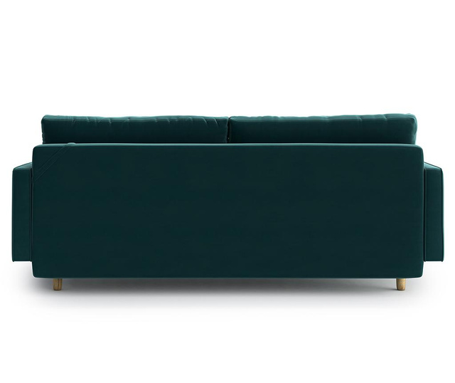 Canapea extensibila 3 locuri Optisofa, Esme Riviera Turquoise, turcoaz, 218x92x85 cm