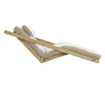 Ležaljka na razvlačenje za dnevni boravak Figo Natural & Beige 120x200 cm