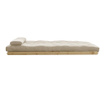 Ležaljka na razvlačenje za dnevni boravak Figo Natural & Beige 120x200 cm