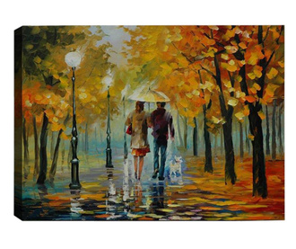 Slika Walking in the Rain 40x60  cm
