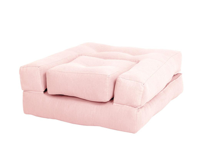 Mini Cube Pink Peonie Kihúzható gyerek fotel